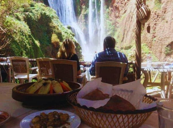 Local Berber restaurant near the Ouzoud Falls