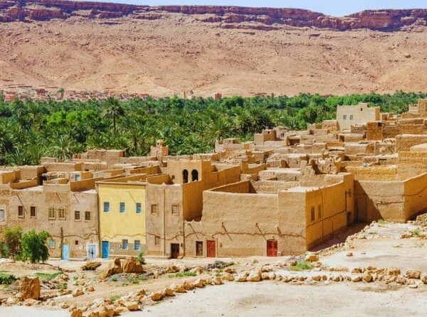 A scenic 5-day journey from Marrakech to Fes through the Atlas Mountains, Sahara Desert, kasbahs, and gorges.