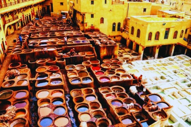 A scenic 5-day journey from Marrakech to Fes through the Atlas Mountains, Sahara Desert, kasbahs, and gorges.